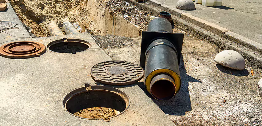 Lateral Sewer Line Replacement in Seaford
