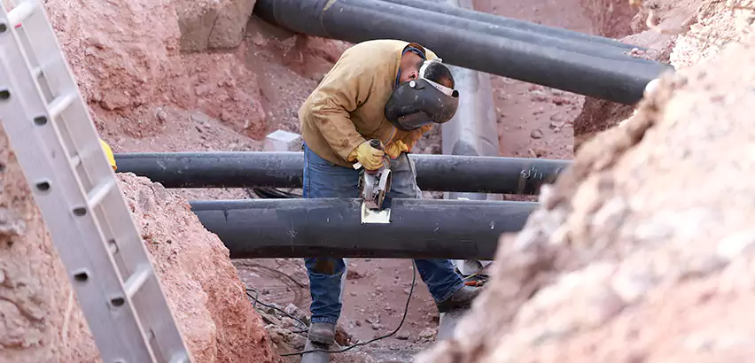 Cast Iron Sewer Pipe Replacement in Seaford