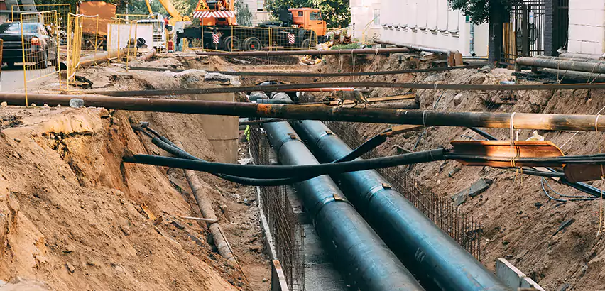 Underground Sprinkler Pipe Repair in Seaford, NY