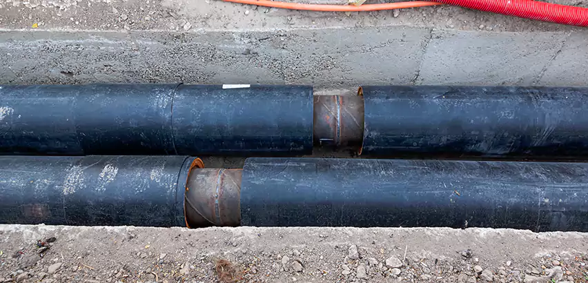 Trenchless Water Line Repair in Seaford